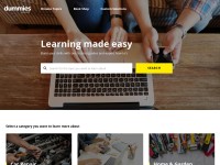 Desktop screenshot for dummies.com