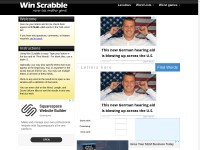 Desktop screenshot for winscrabble.com