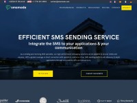 Desktop screenshot for smsmode.com