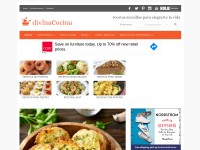 Desktop screenshot for divinacocina.es