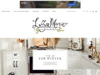 Desktop screenshot for lizmarieblog.com