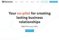 Desktop screenshot for yesware.com