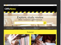 Desktop screenshot for cliffsnotes.com