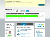 Desktop screenshot for universityadmissions.se