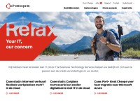 Desktop screenshot for cheops.be