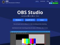 Desktop screenshot for obsproject.com