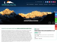 Desktop screenshot for nepalguideinfo.com