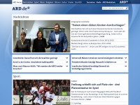 Desktop screenshot for ard.de