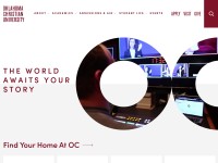 Desktop screenshot for oc.edu