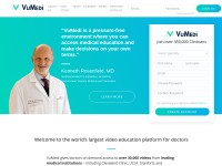 Desktop screenshot for vumedi.com