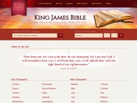 Desktop screenshot for kingjamesbibleonline.org