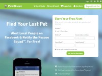 Desktop screenshot for pawboost.com