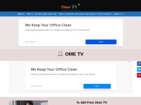 Desktop screenshot for ometv.online