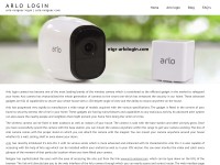 Desktop screenshot for ntgr-arlologin.com