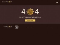 Desktop screenshot for escapology.com