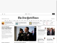 Desktop screenshot for nytimes.com