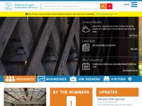 Desktop screenshot for delaware.gov