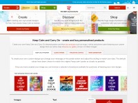 Desktop screenshot for keepcalms.com