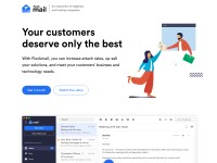 Desktop screenshot for flockmail.com