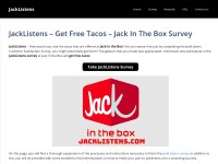 Desktop screenshot for jacklistensus.shop