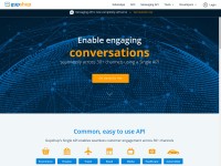 Desktop screenshot for gupshup.io