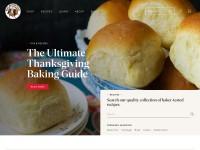 Desktop screenshot for kingarthurflour.com