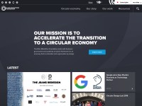 Desktop screenshot for ellenmacarthurfoundation.org