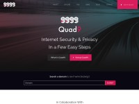 Desktop screenshot for quad9.net