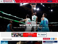 Desktop screenshot for bostonsportsjournal.com