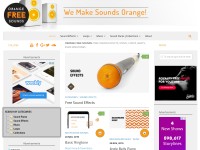 Desktop screenshot for orangefreesounds.com