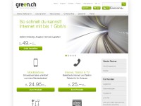 Desktop screenshot for green.ch