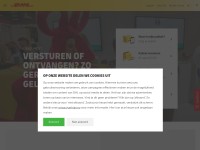 Desktop screenshot for dhlparcel.nl