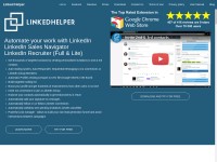 Desktop screenshot for linkedhelper.com