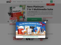 Desktop screenshot for nero.com