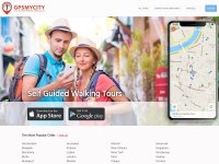 Desktop screenshot for gpsmycity.com