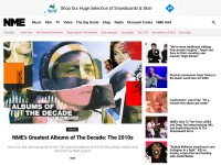 Desktop screenshot for nme.com