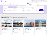 Desktop screenshot for despegar.com