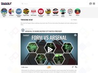 Desktop screenshot for dugout.com