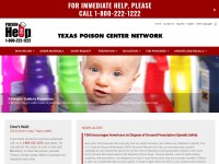 Desktop screenshot for poisoncontrol.org