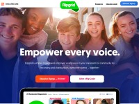 Desktop screenshot for flipgrid.com
