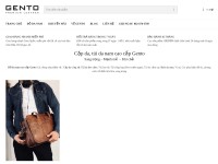 Desktop screenshot for gento.vn