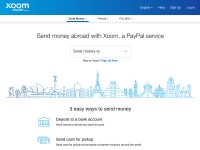 Desktop screenshot for xoom.com