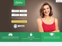 Desktop screenshot for eliterencontre.fr