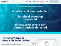 Desktop screenshot for bark.us