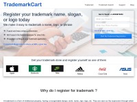 Desktop screenshot for trademarkcart.com