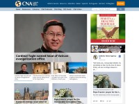 Desktop screenshot for catholicnewsagency.com