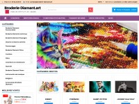 Desktop screenshot for broderie-diamant.art