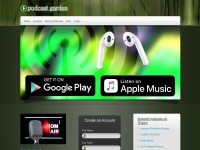 Desktop screenshot for podcastgarden.com