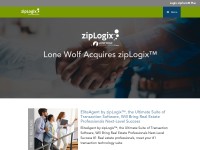 Desktop screenshot for ziplogix.com
