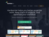 Desktop screenshot for kanbanize.com
